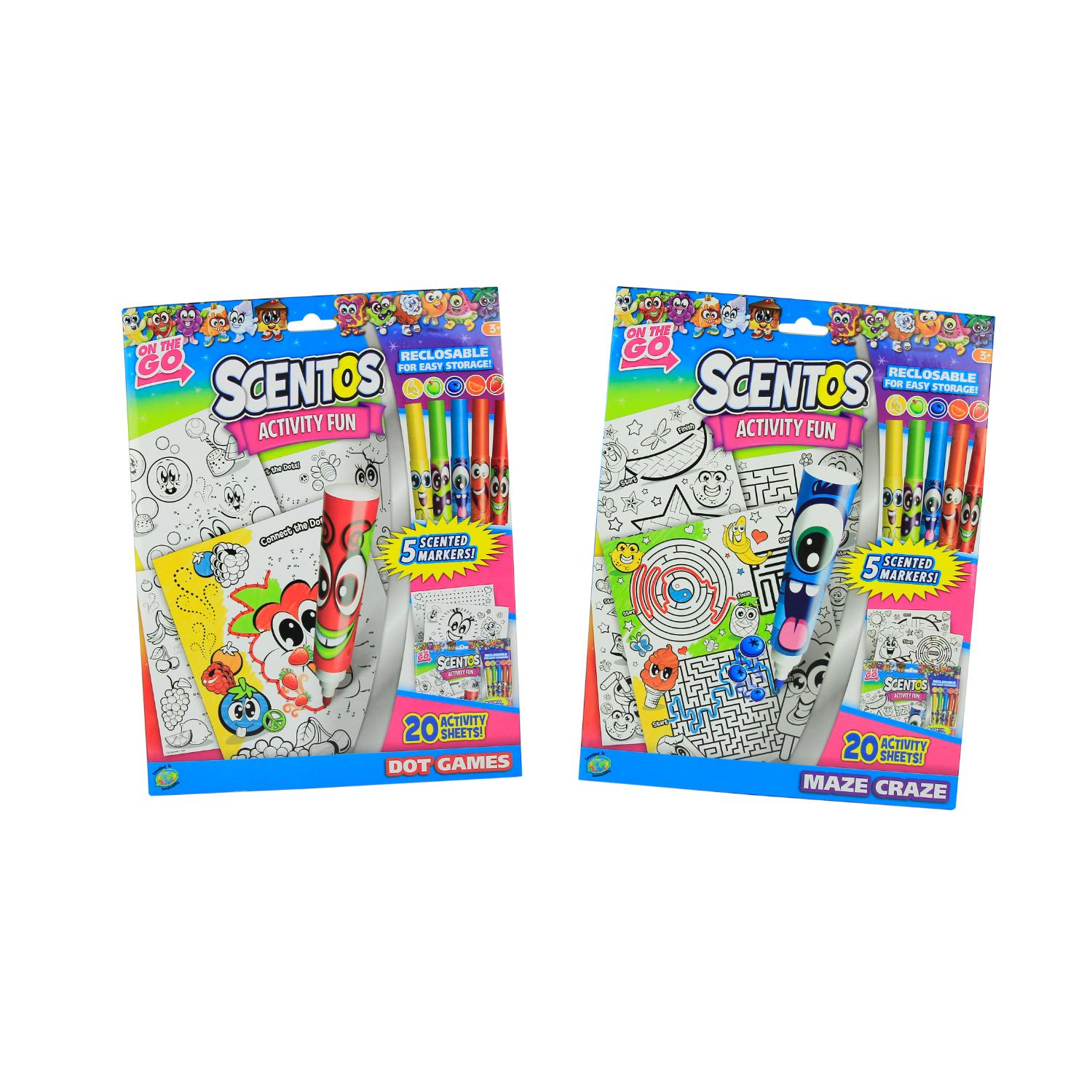 Scentos on the go scented acivity fun set 