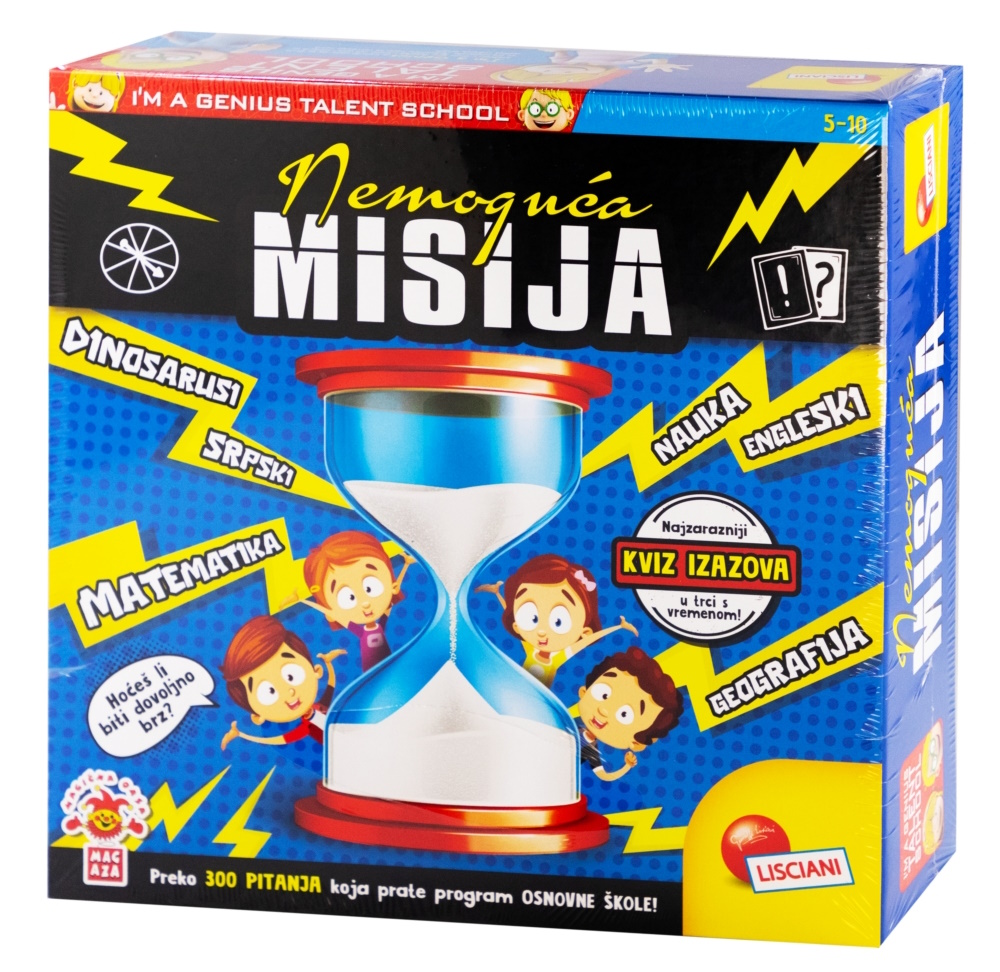 Mali genije sr drustvena igra nemoguca misija 