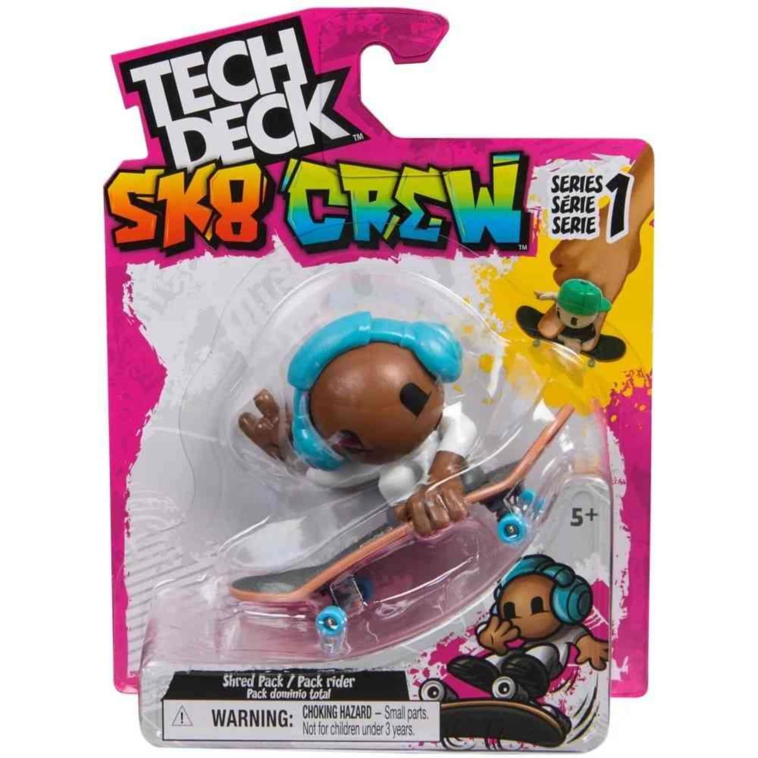 Tech deck fingerskate sk8er sa figurom asst 