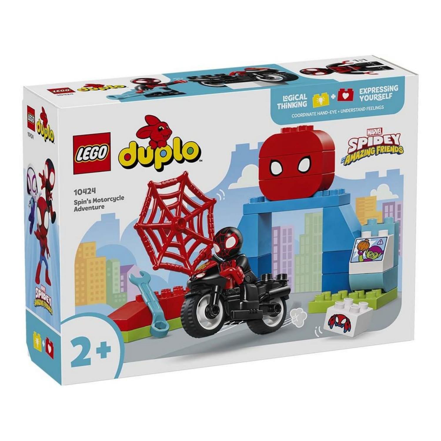 Lego duplo spins motorcycle adventure