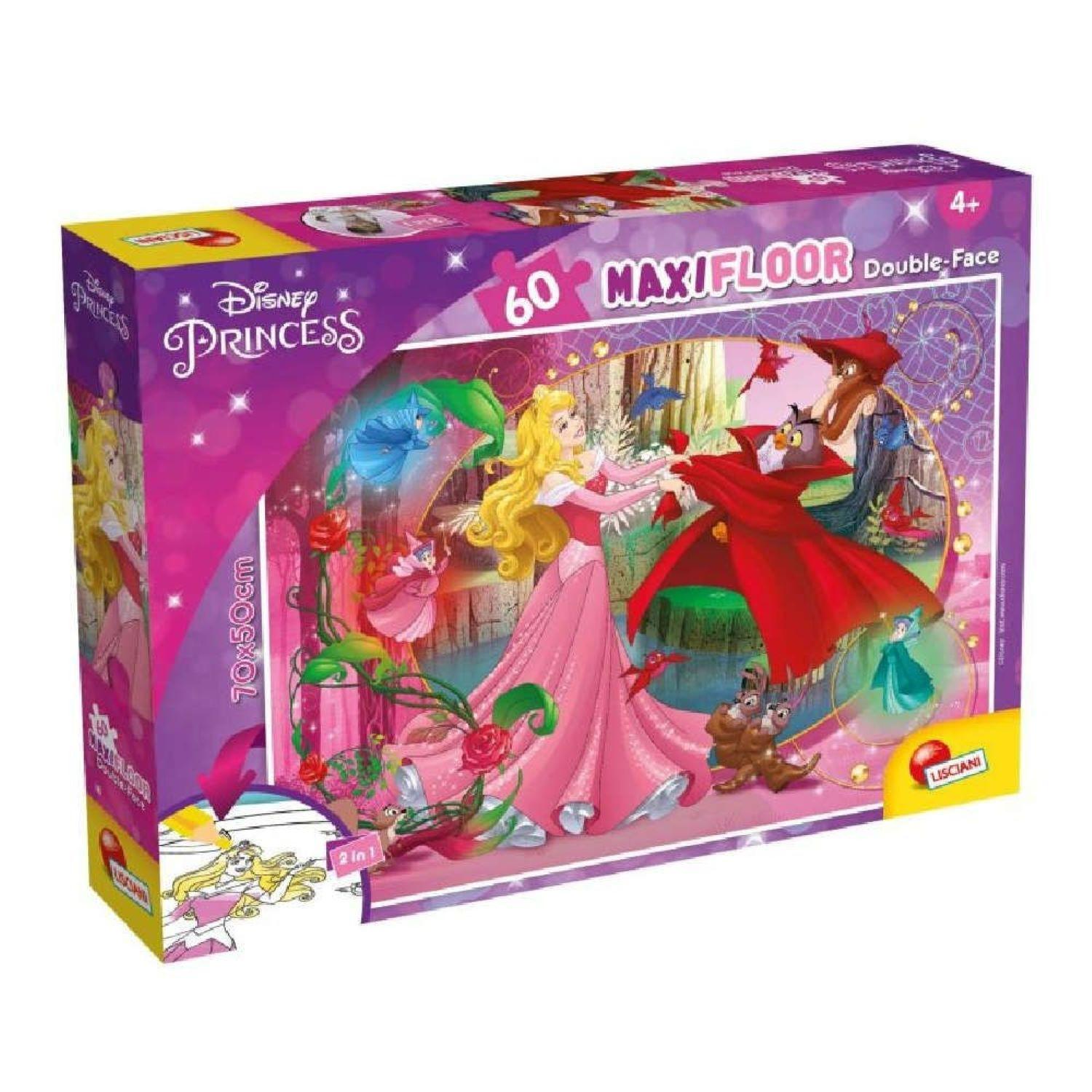 Slagalica 60pc maxi uspavana lepotica 2u1