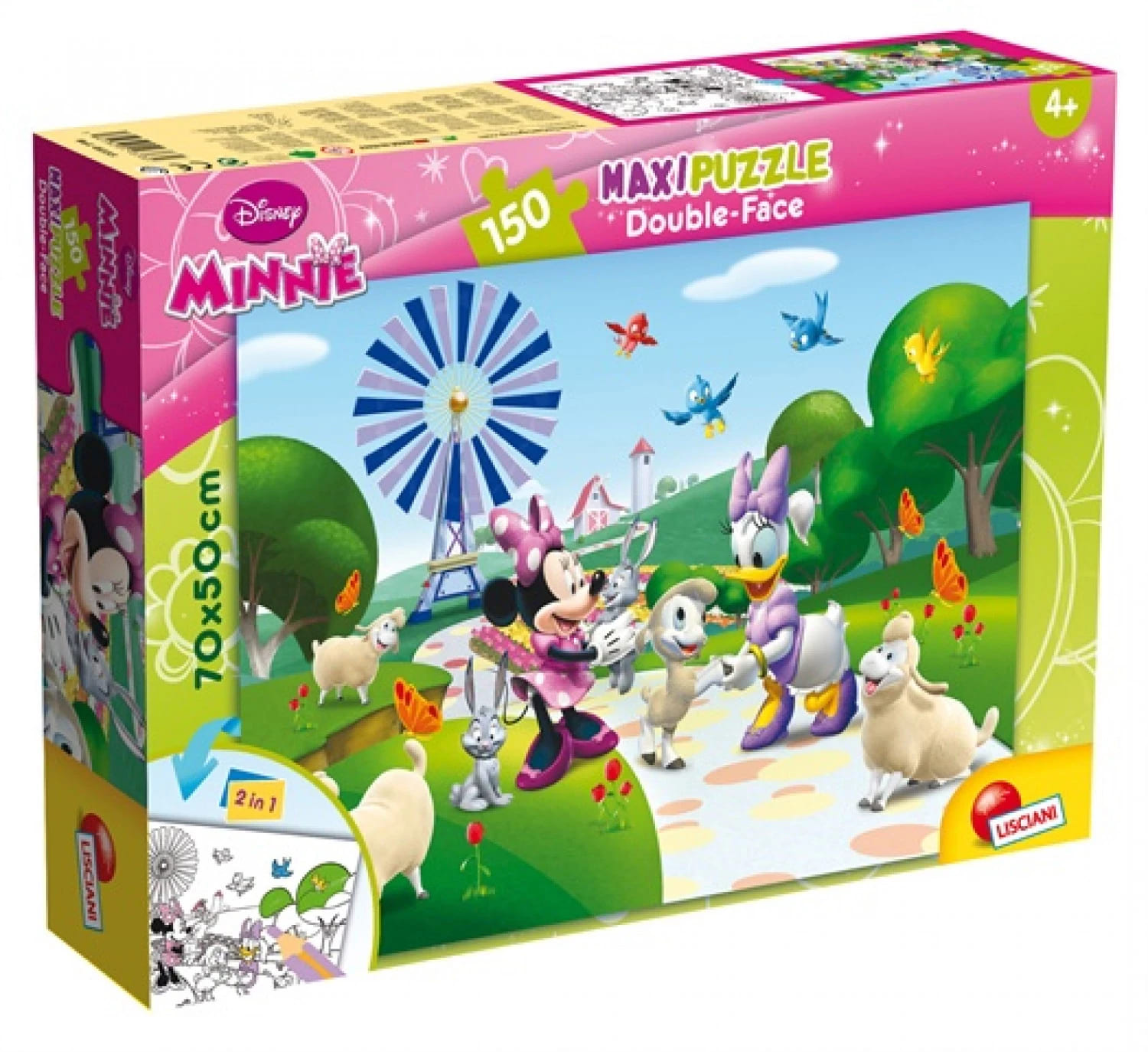 Slagalica 150pcs maxi minnie 2u1 slozi i oboji