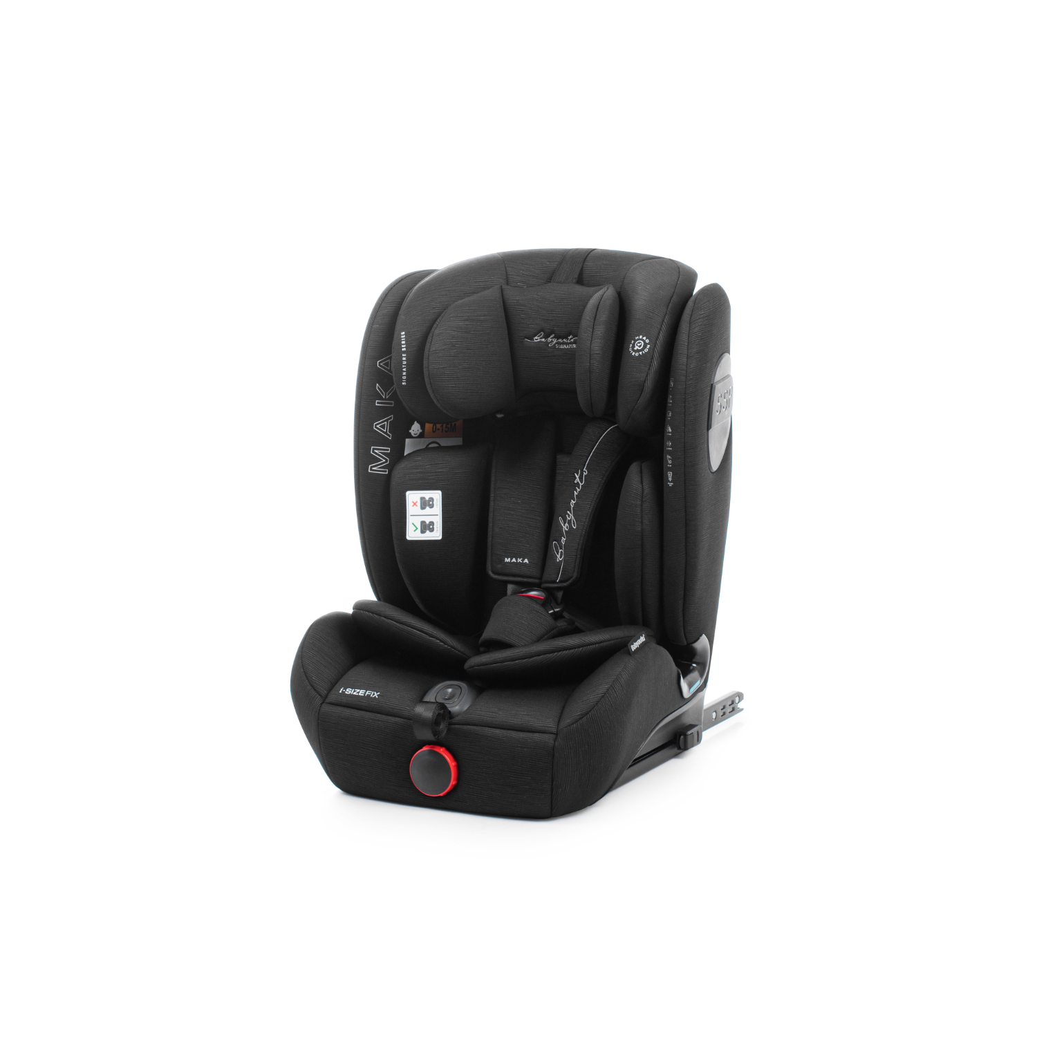 Babyauto a-s Maka (76-150 cm) I-size,Black 