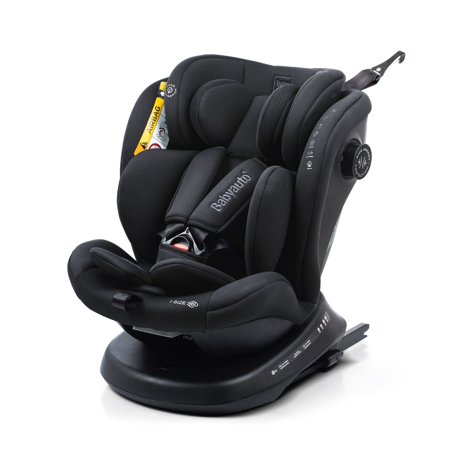 Babyauto a-s Valora (40-150 cm) I-size, Black 