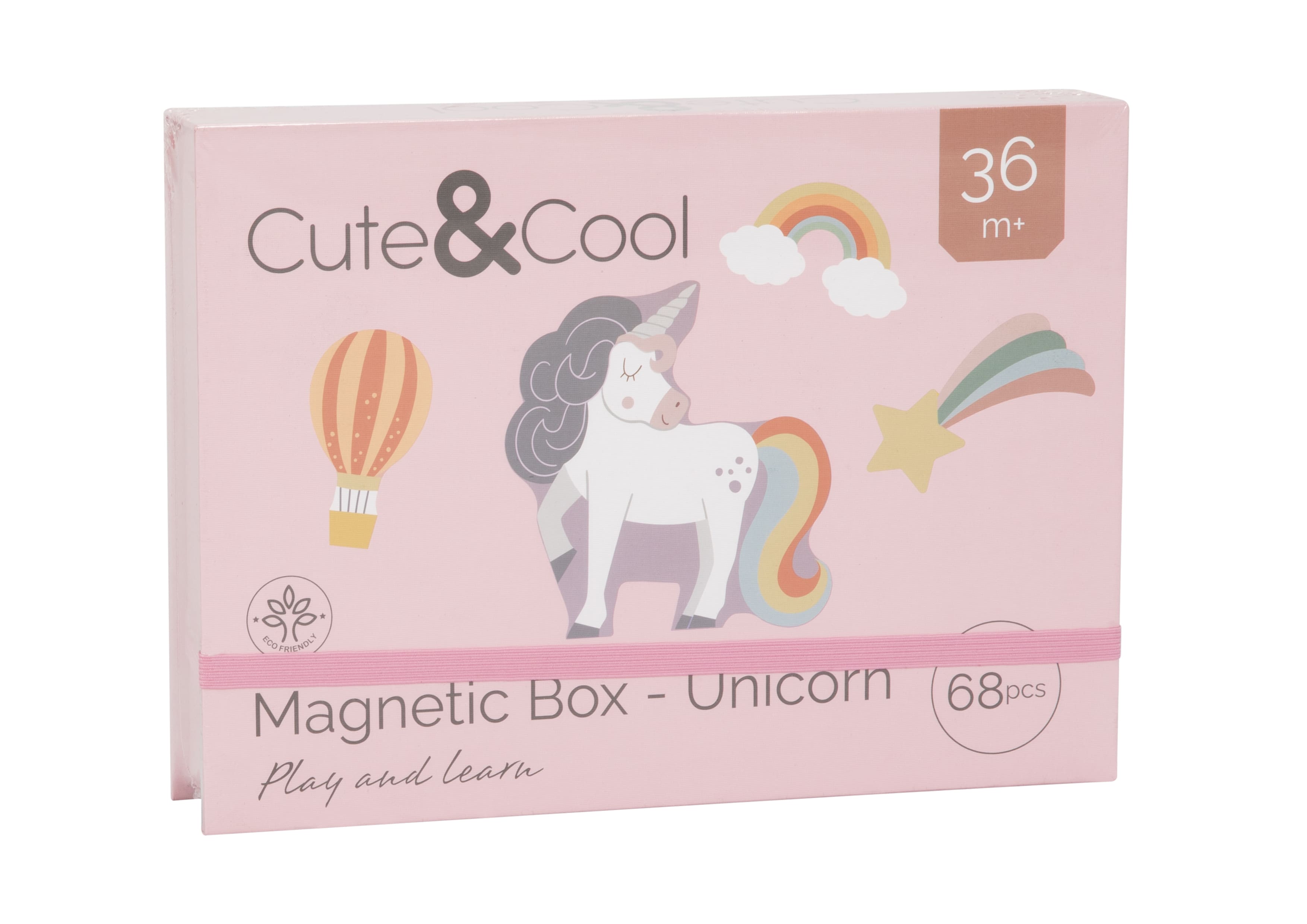 Cute&Cool drvena igračka magnetna kutija jednorog 