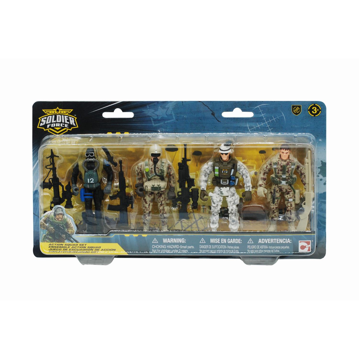 Chap mei soldier force squad akcija set