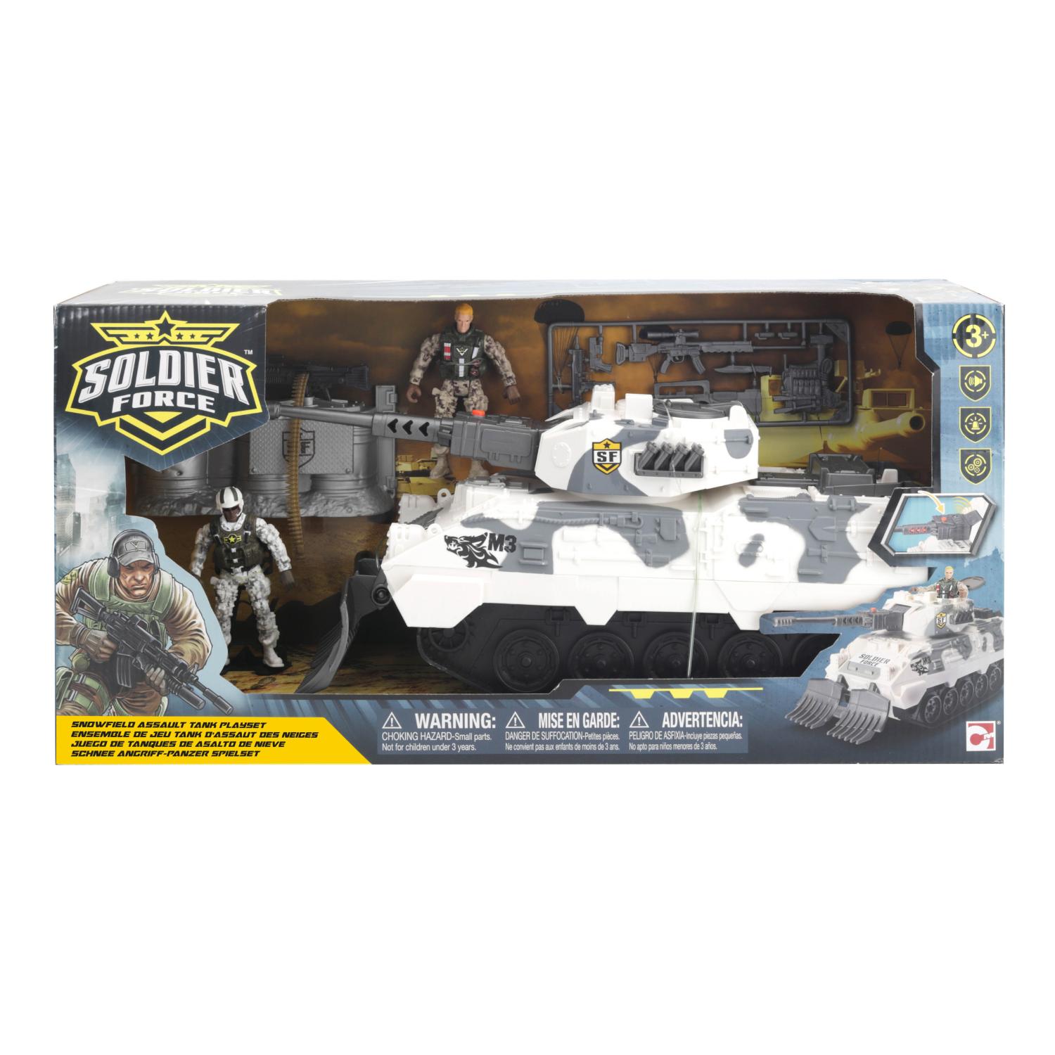 Chap mei soldier force napad tenkom playset