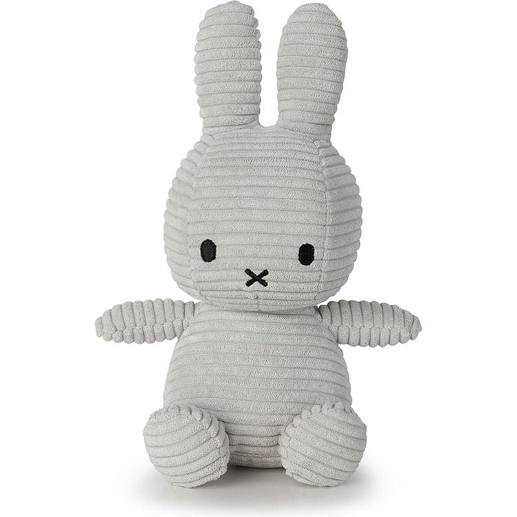 Miffy plišani zeka Eco Corduroy 23cm Grey
