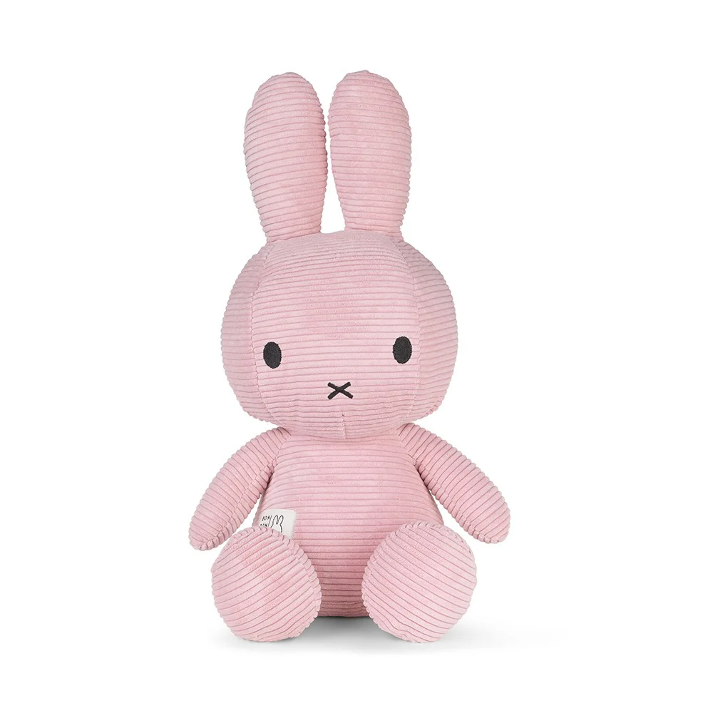 Miffy plišani zeka Eco Corduroy 50cm Pink 