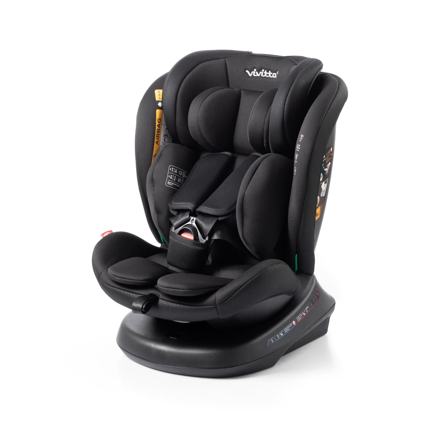 Babyauto a-s Vivitta Sanna(40-150 cm)I-size,black