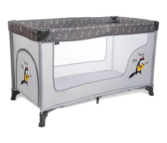 BBO PRENOSIVI KREVETAC 1 NIVO DREAM&PLAY - GREY