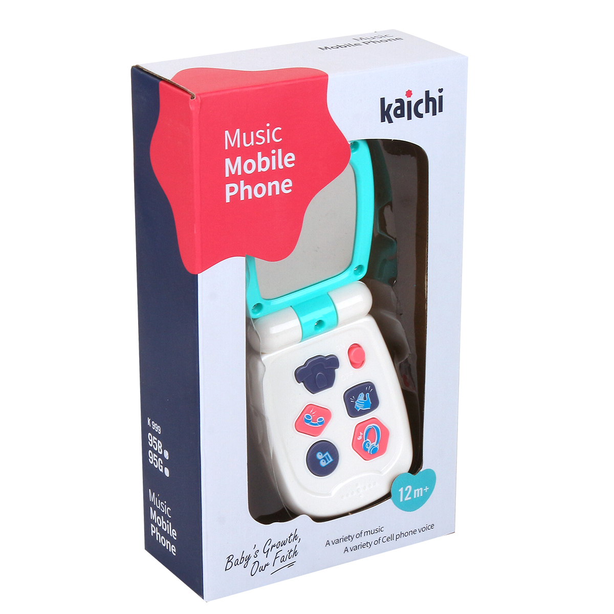 Hk Mini igračka muzički mobilni telefon plavi 