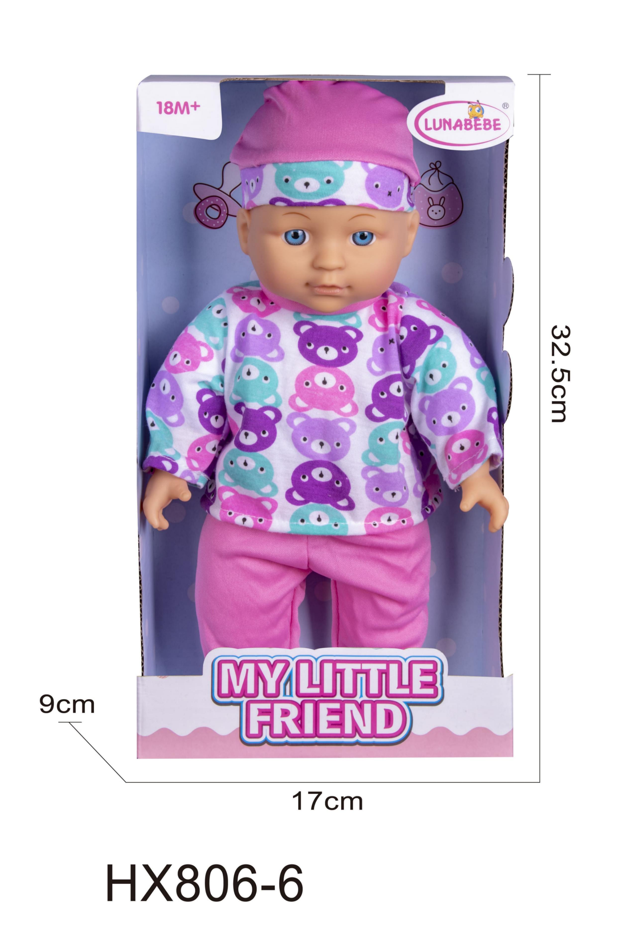 Hk Mini lutka beba, roze 