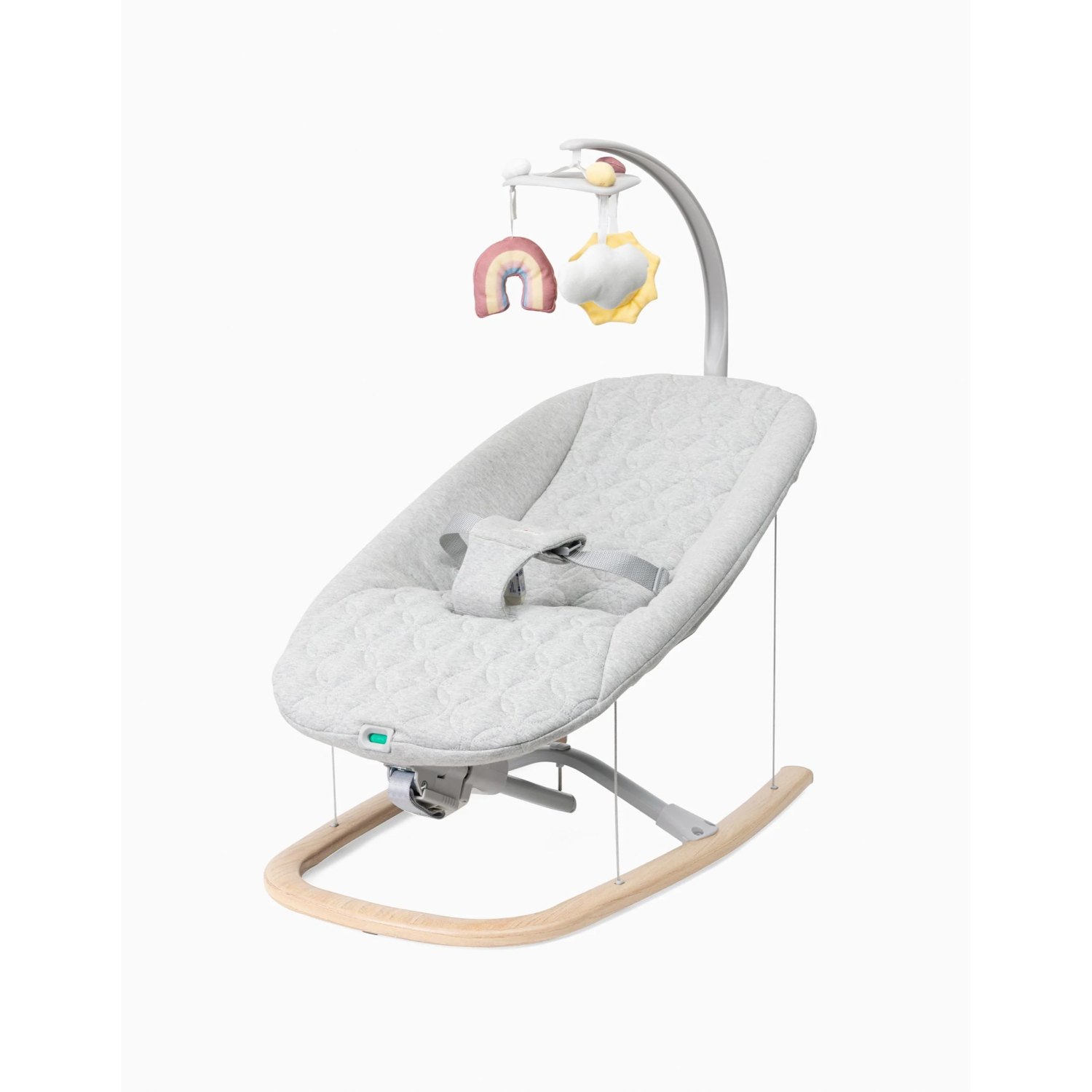 Chicco ležaljka Zen Wave, Wooden Grey