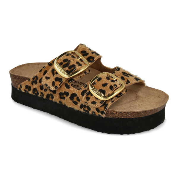 Grubin castellon Ž pap-platf leopard 42 1563600