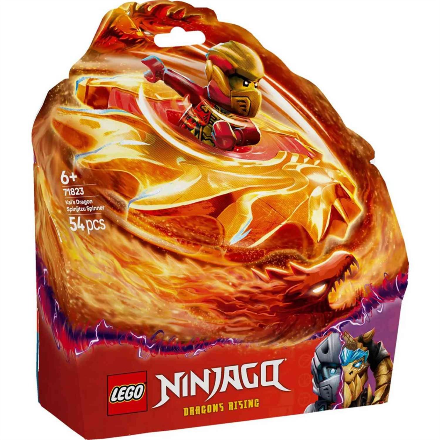 Lego ninjago kais dragon spinjitzu spinner