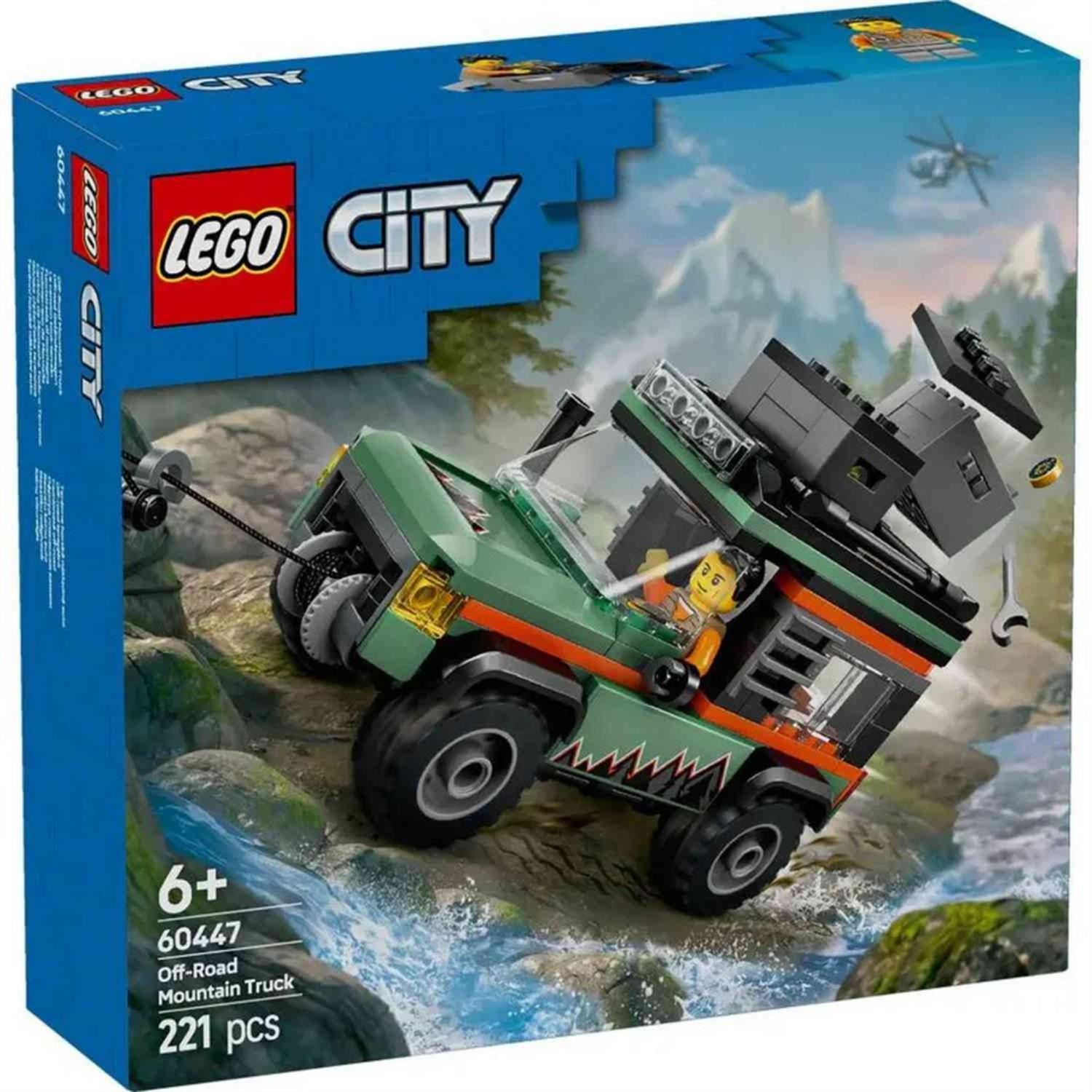 Lego city off-road 4x4 mountain truck