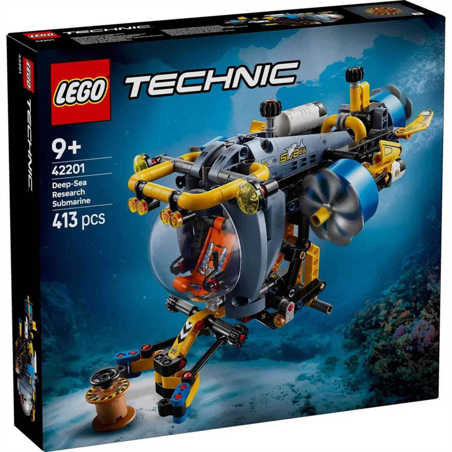 Lego technic deep-sea research submarine