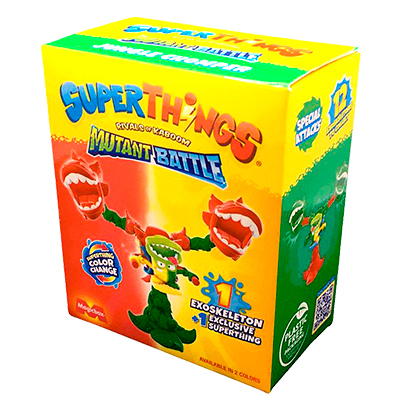 Superthings muttant battle disp.8x6 exosceleton