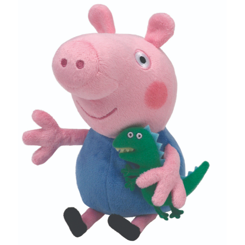 TY plišana igračka, George Peppa Pig 15 cm