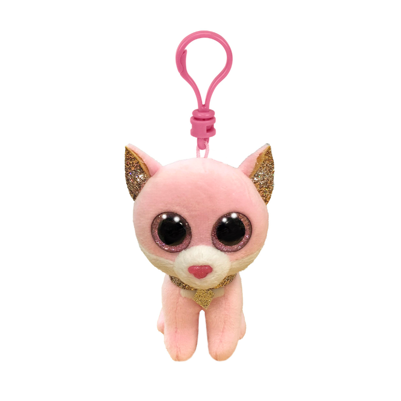 TY plišana igračka, maca roze 8,5 cm