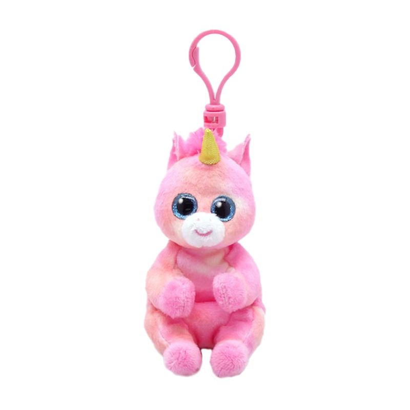 TY plišana igračka, jednorog, roze 8,5 cm 