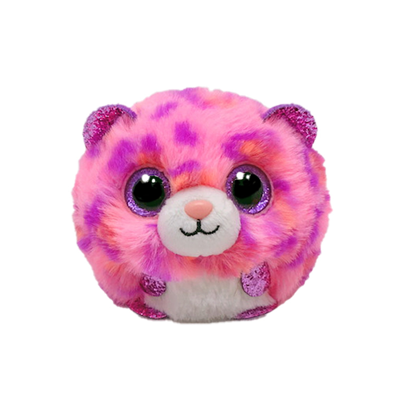 TY plišana igračka, roze leopard 8 cm
