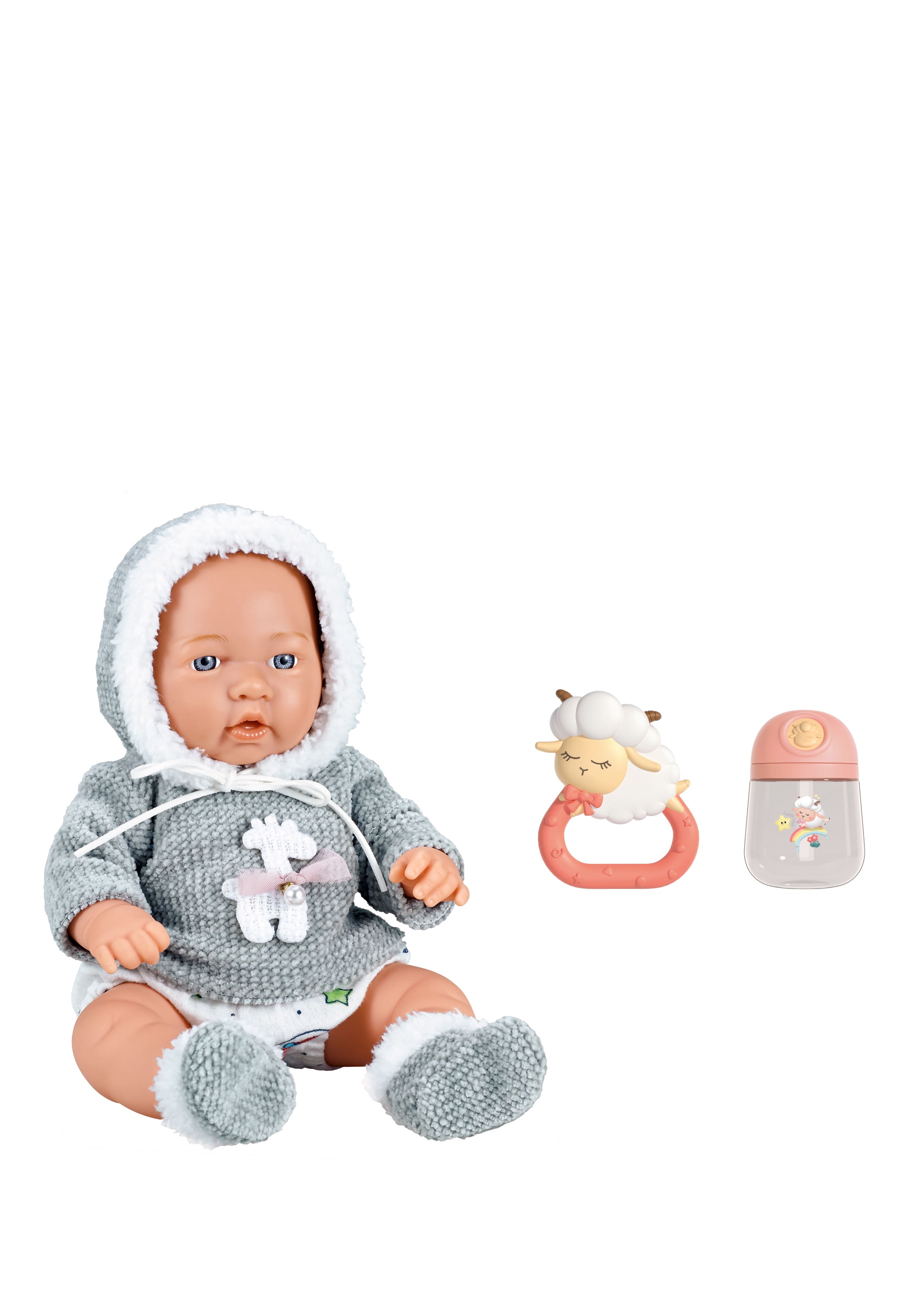 Cute&Cool lutka beba u zelenom odelcetu, 30cm