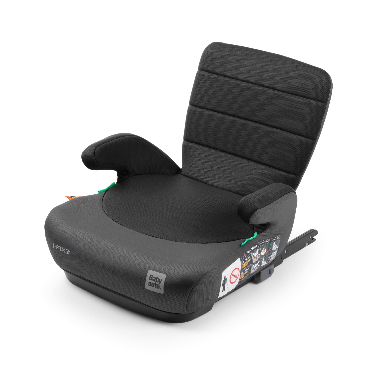 Babyauto a-s Doka (125-150 cm) I-size, Black grey
