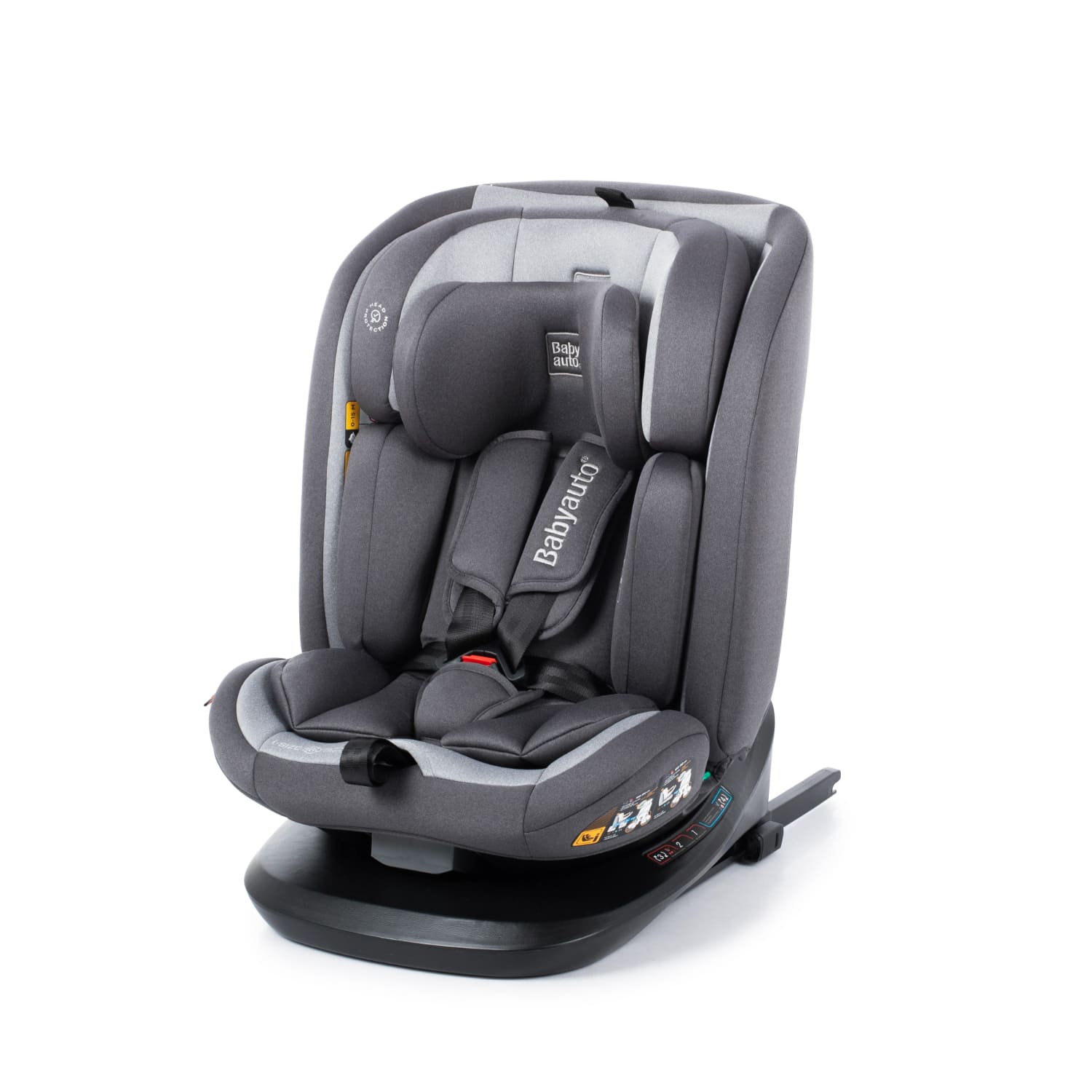 Babyauto a-s Cario I-fix (40-150 cm) , Grey