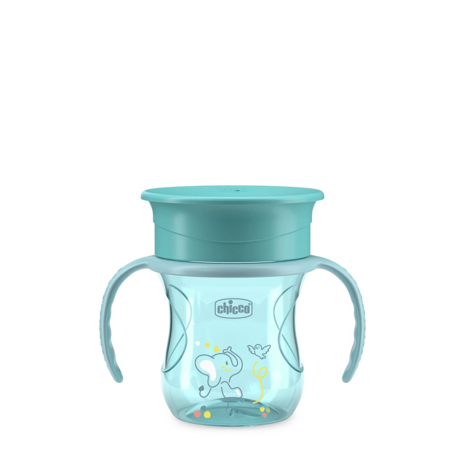 Chicco no spill čaša Perfect 360 stepeni,12+,plava
