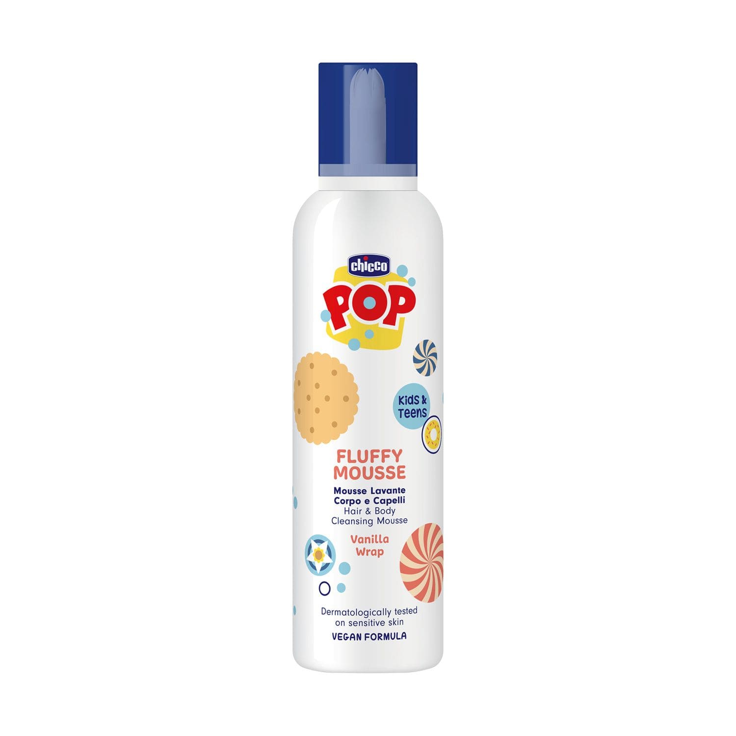 Chicco POP vanila pena 2u1 za telo i kosu 200ml