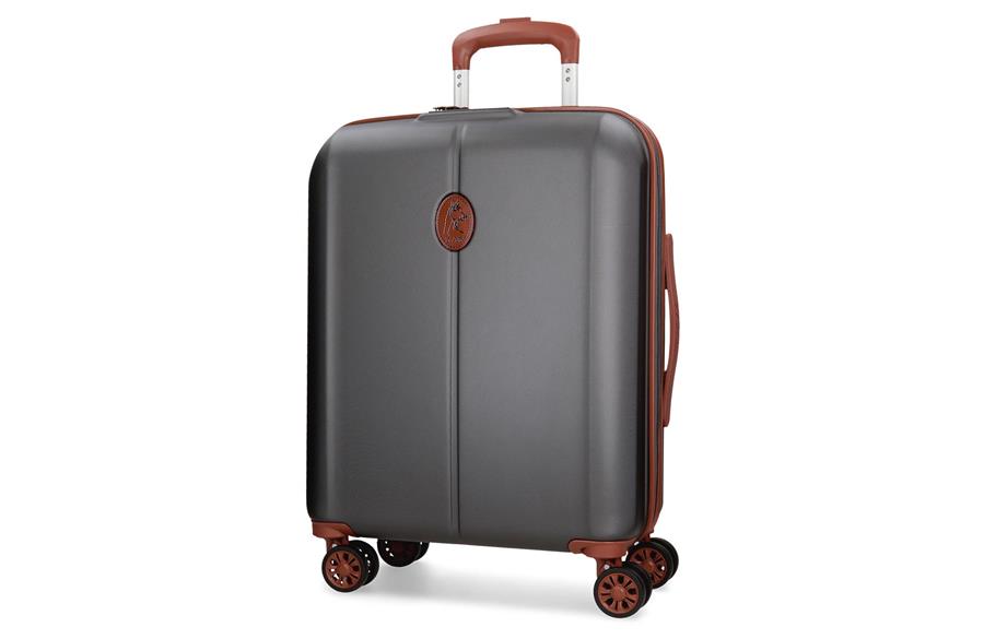 ABS Kofer 55cm sa 4 točkića premium sivi