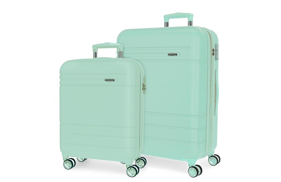 ABS Set kofera 2/1 sa 4 dupla točkića celadon 
