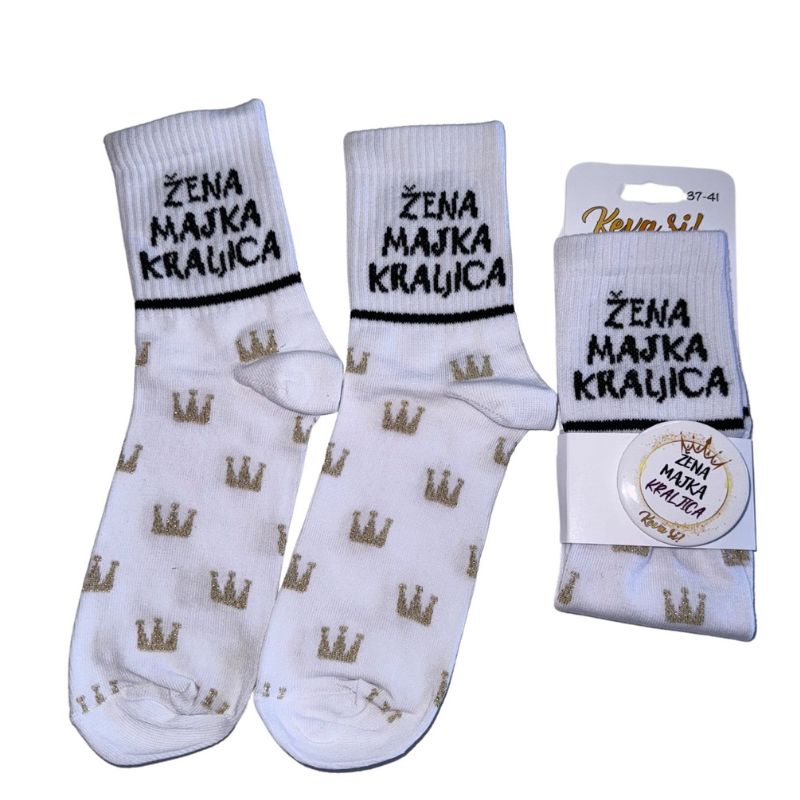 Keva si čarape „Žena, majka, kraljica