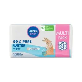 Nivea Baby 99% pure water vlažne maramice 4x57kom