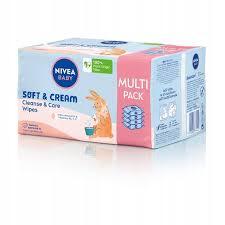 Nivea Baby Soft & Cream vlažne maramice 4*57kom