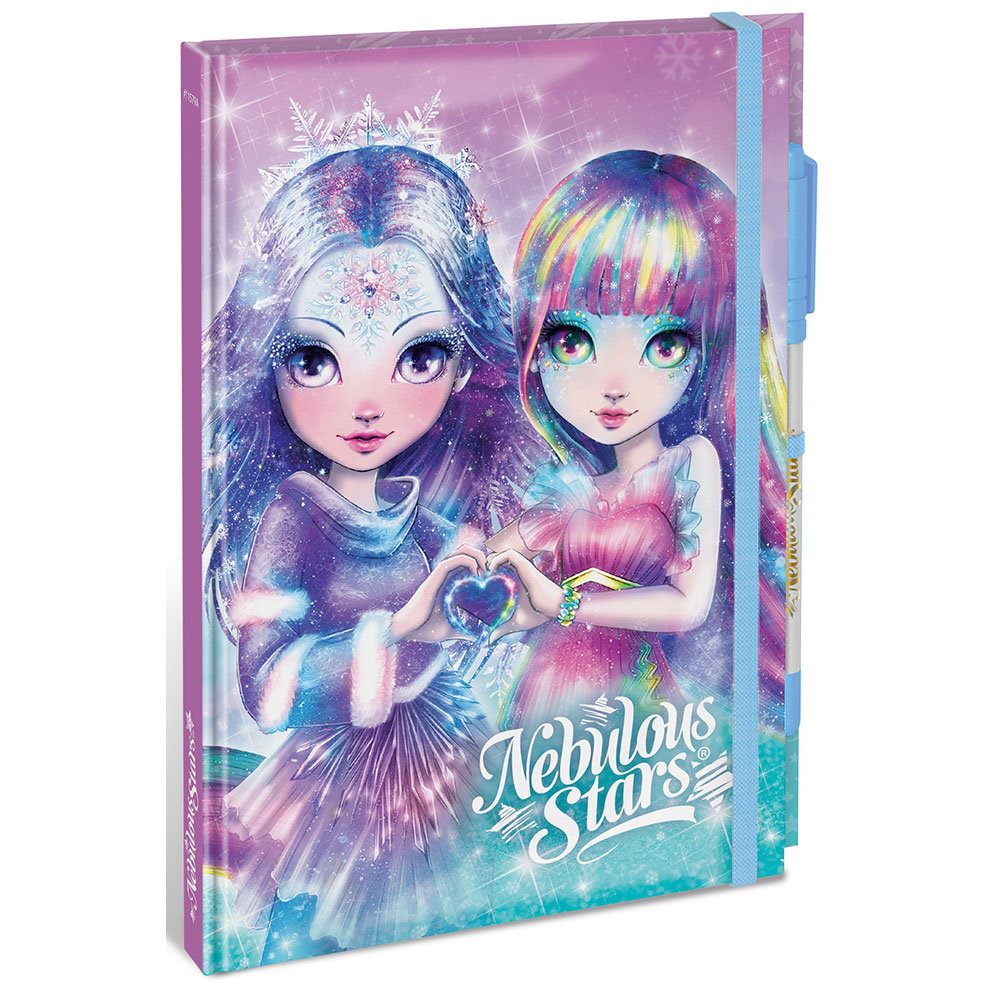 Notes A5 beli listovi Nebulous Stars sortirano