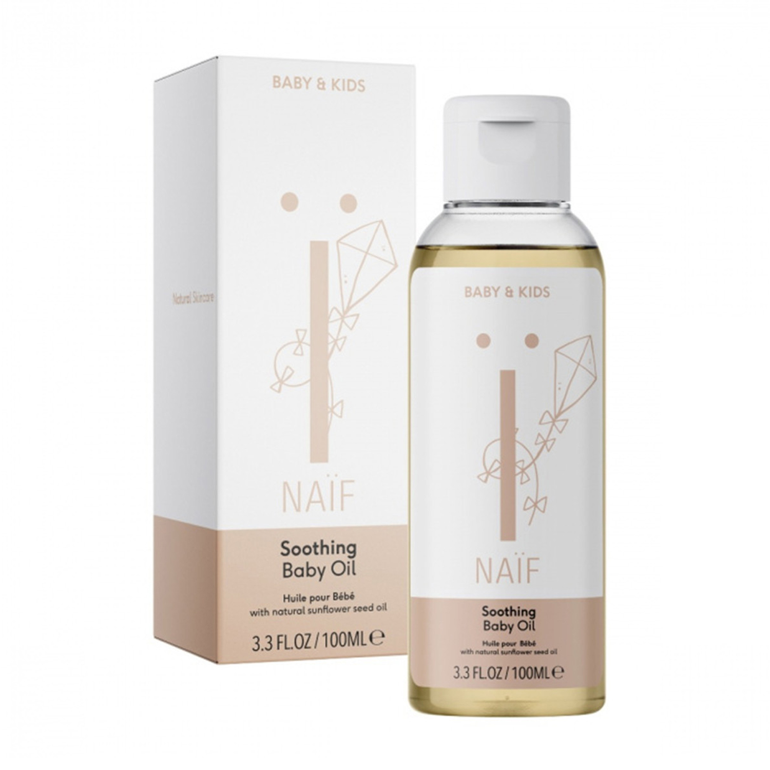 Naif umirujuće bebi ulje, 100ml 