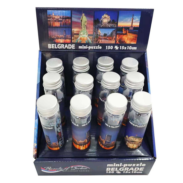 Beauty of Serbia Mini puzzle u tubi 150 pcs 