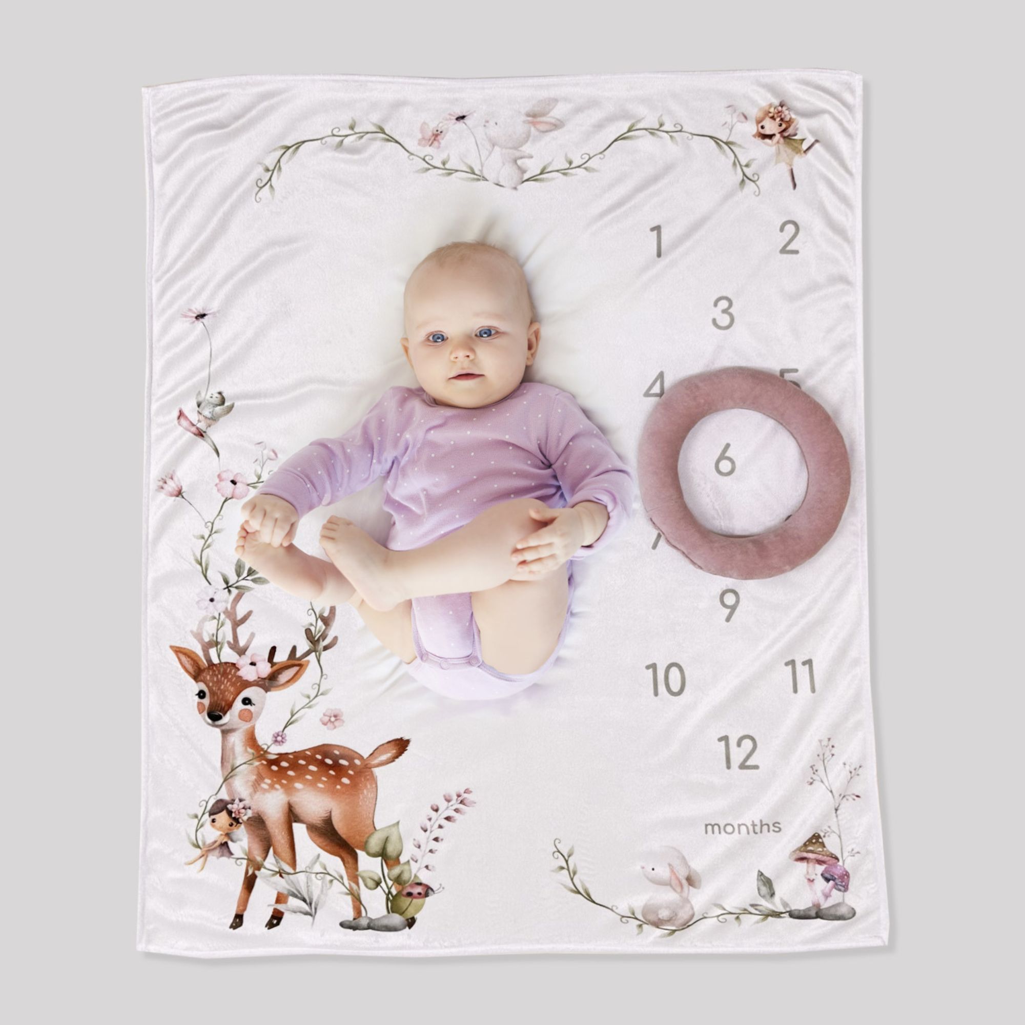 Baby Textil podloga za slikanje beba, Bambi