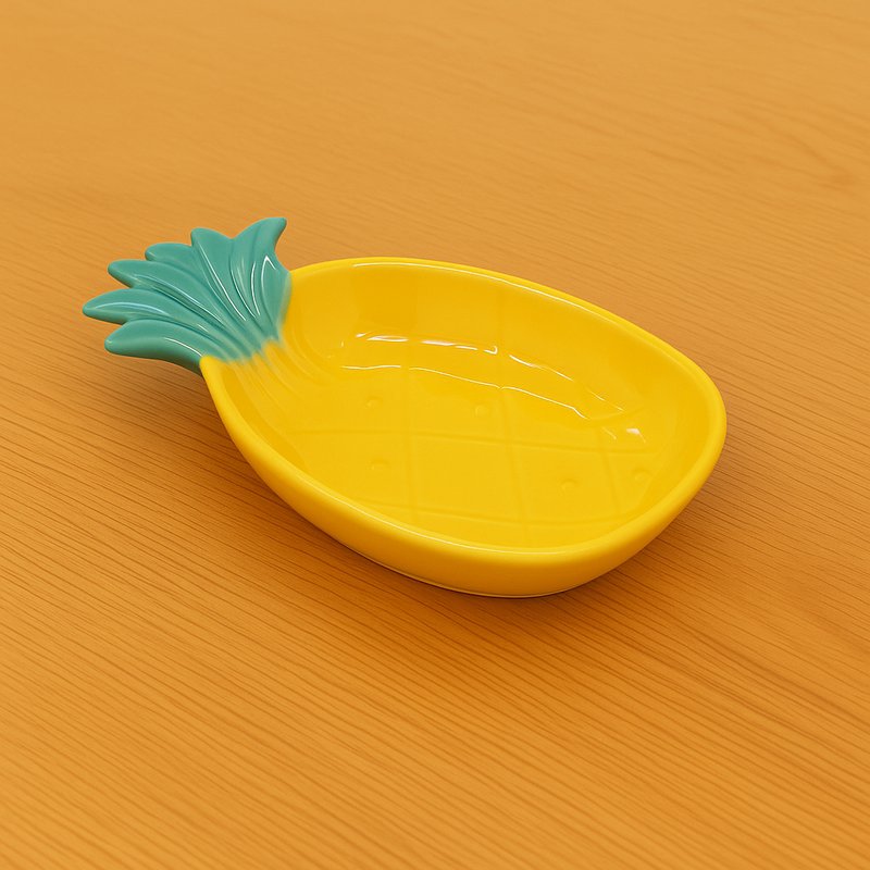 Cute&Cool HOME dekorativni tanjir ananas mali