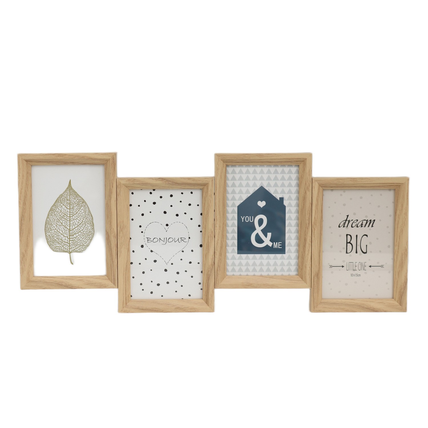 Cute&Cool HOME drveni ram za 4 slike 49,5x20,3x2cm