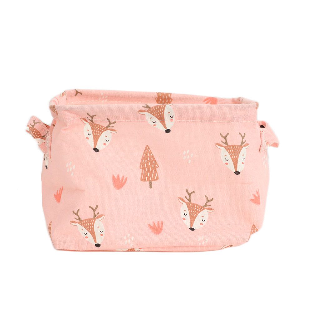 Cute&Cool HOME korpa za odlaganje roze jelen