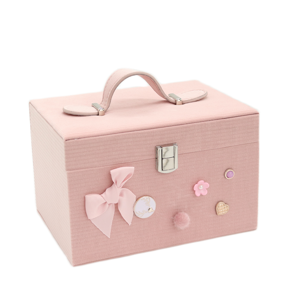 Be Cute ukrasna kofer kutija za nakit roze 