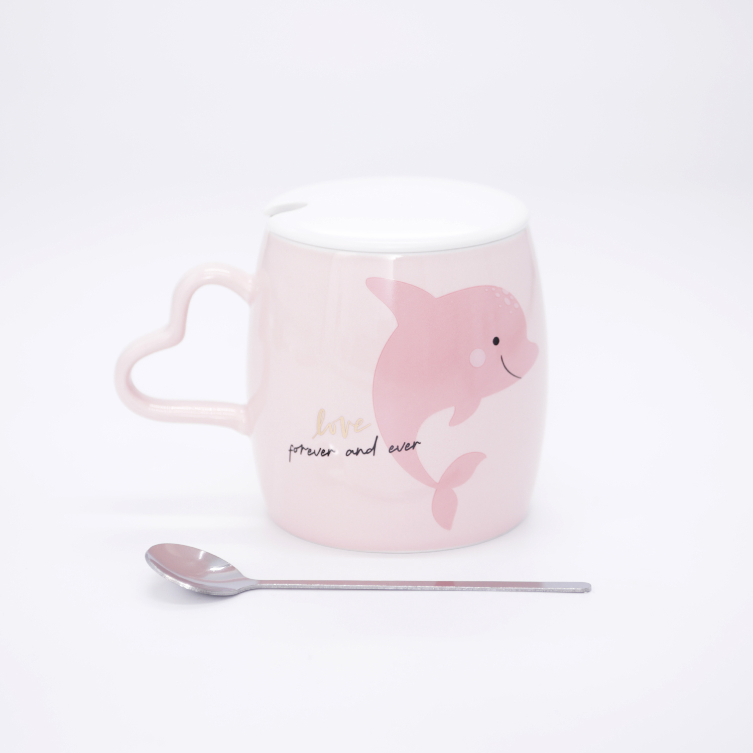 Cute&Cool HOME šolja delfin roze 