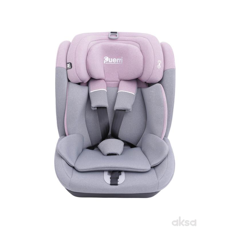 Puerri auto sedište MaxSafe (76-150cm), pink/grey