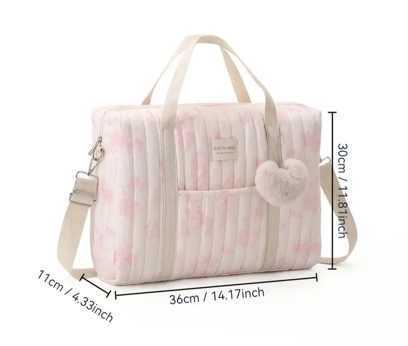 Be Cute torba za mame, roze 