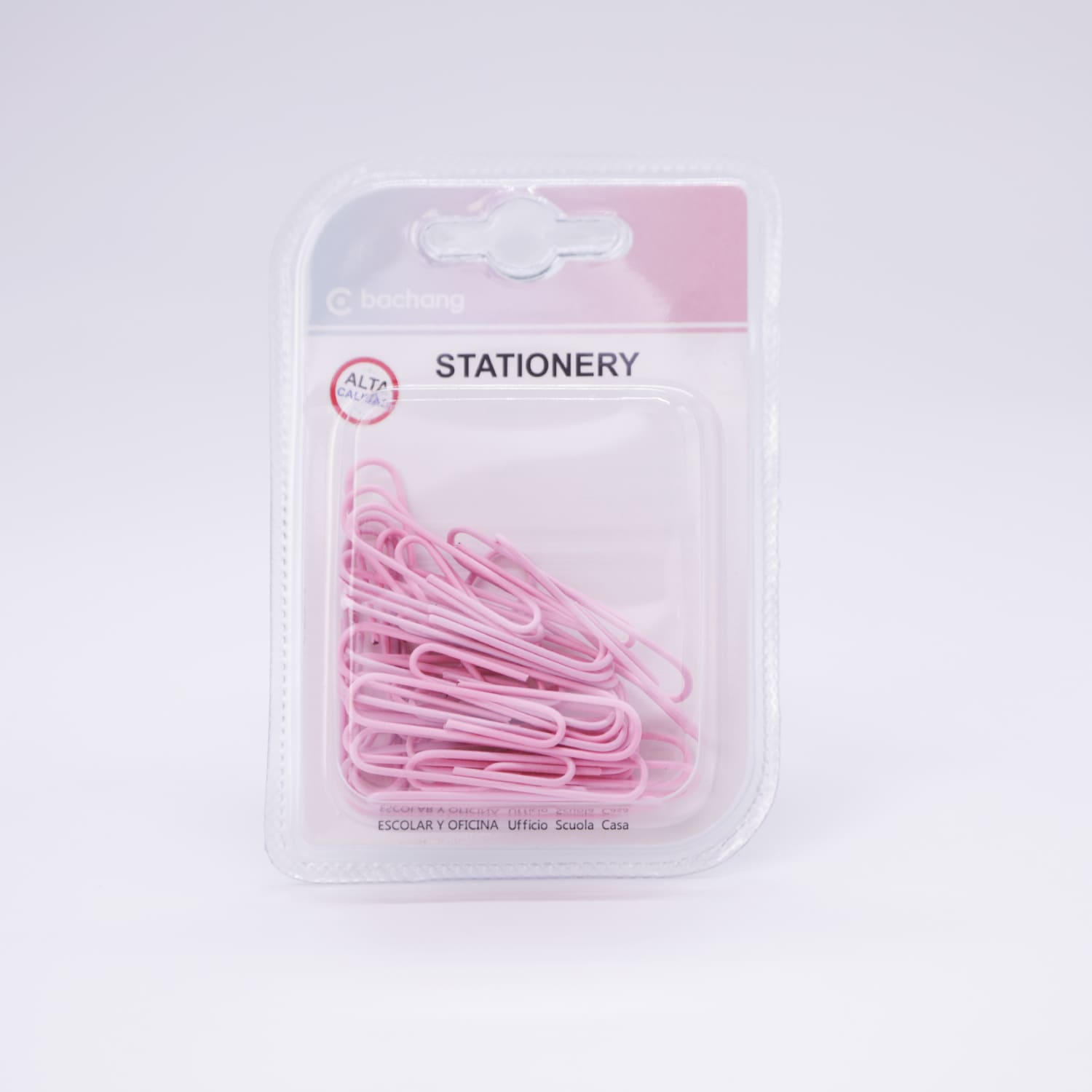 Be Cool spajalice za papir roze 