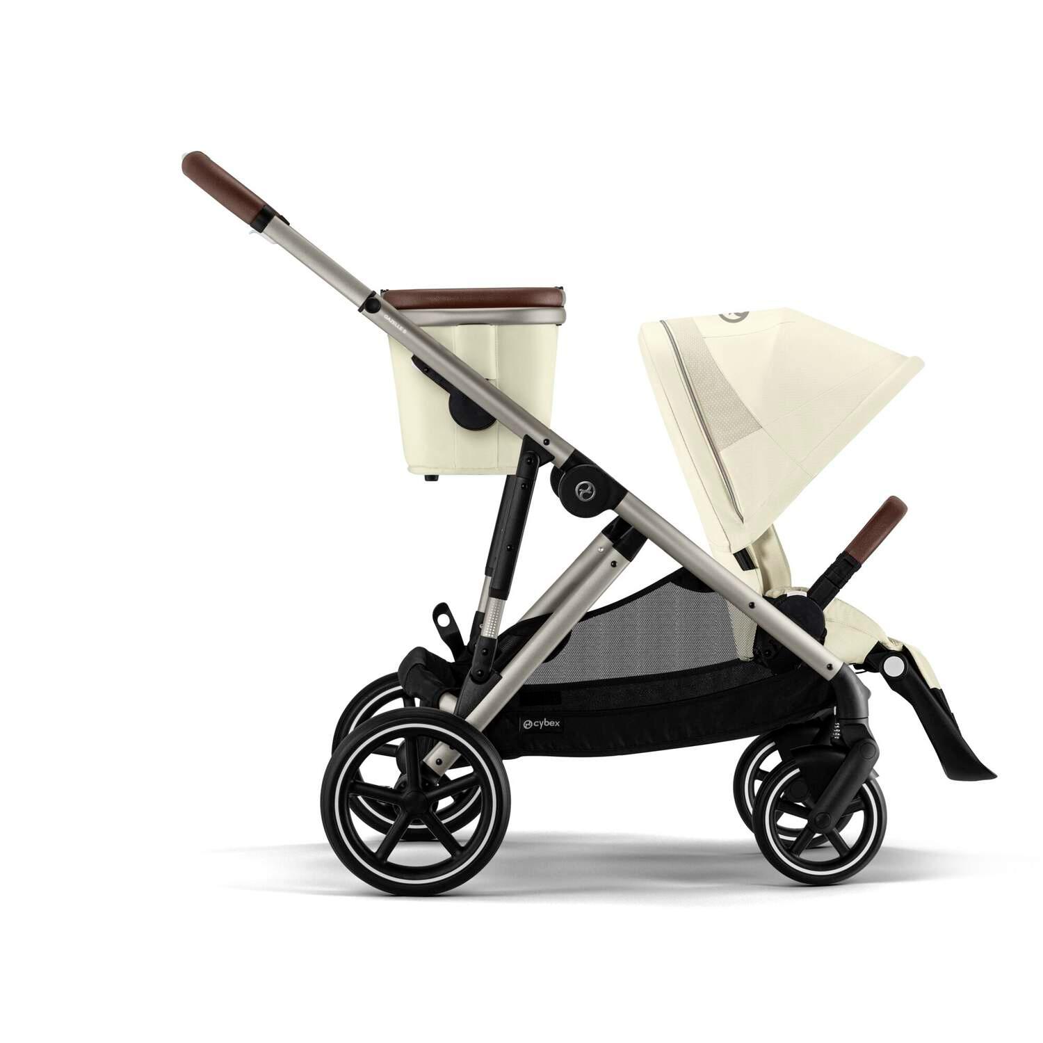 Cybex kolica Gazelle, Seashell Beige (taupe ram)